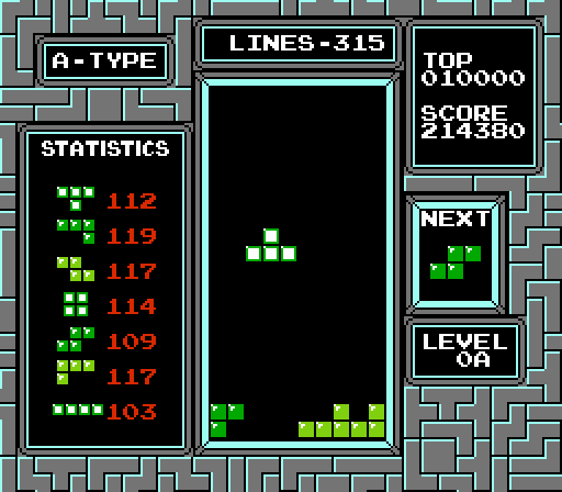 Как я научил ИИ играть в Tetris для NES. Часть 1: анализ кода игры - 21