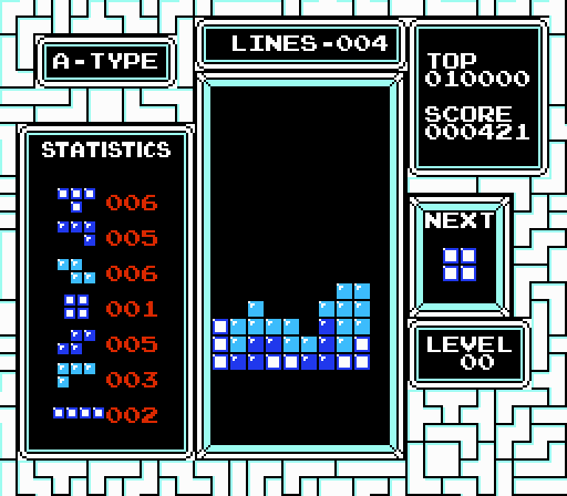 Как я научил ИИ играть в Tetris для NES. Часть 1: анализ кода игры - 65