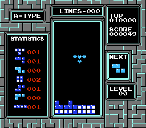 Как я научил ИИ играть в Tetris для NES. Часть 1: анализ кода игры - 7