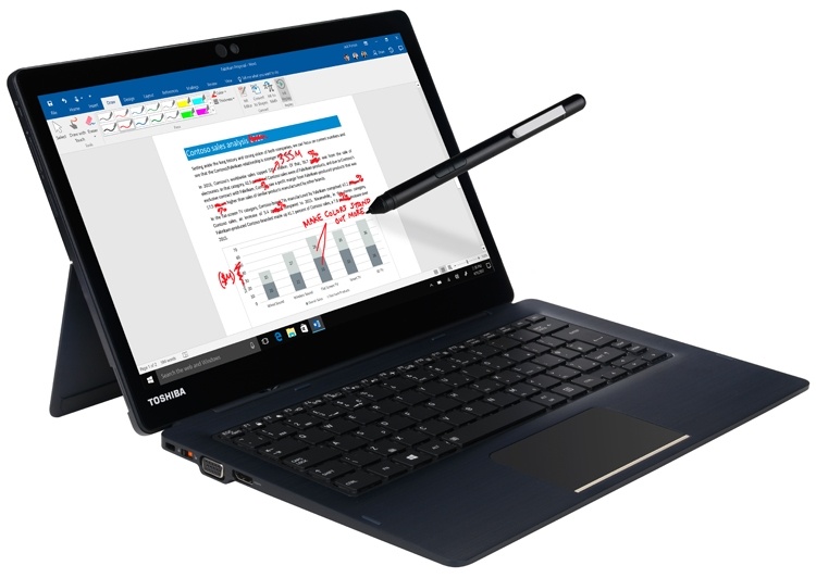 Toshiba Portege X30T: гибридный планшет с подсоединяемой клавиатурой