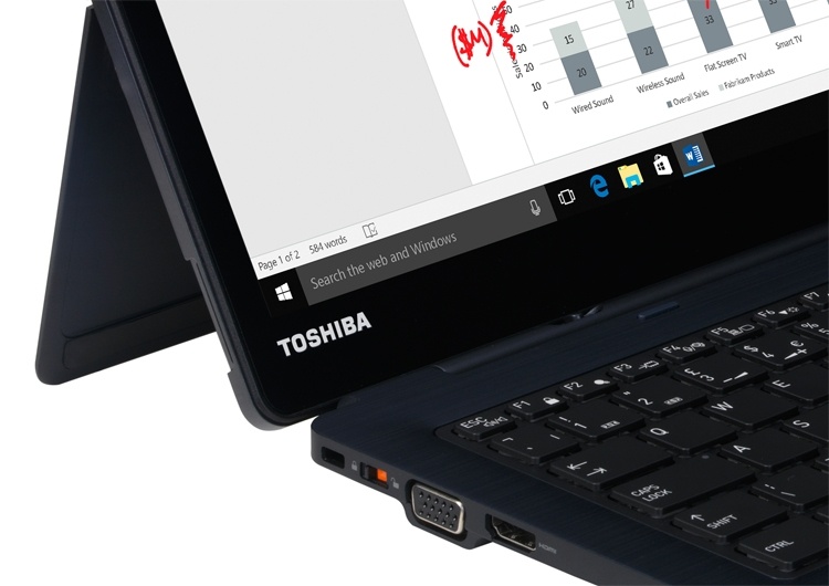 Toshiba Portege X30T: гибридный планшет с подсоединяемой клавиатурой