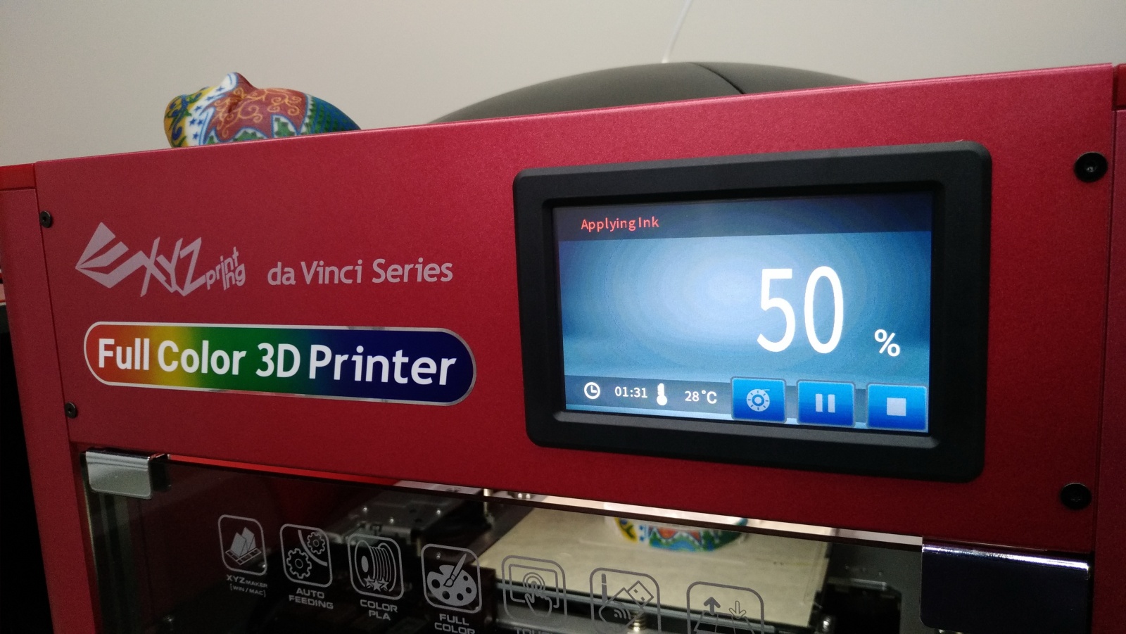 Цветной 3D-принтер Da Vinci. Фоторепортаж с презентации Компании XYZprinting - 16
