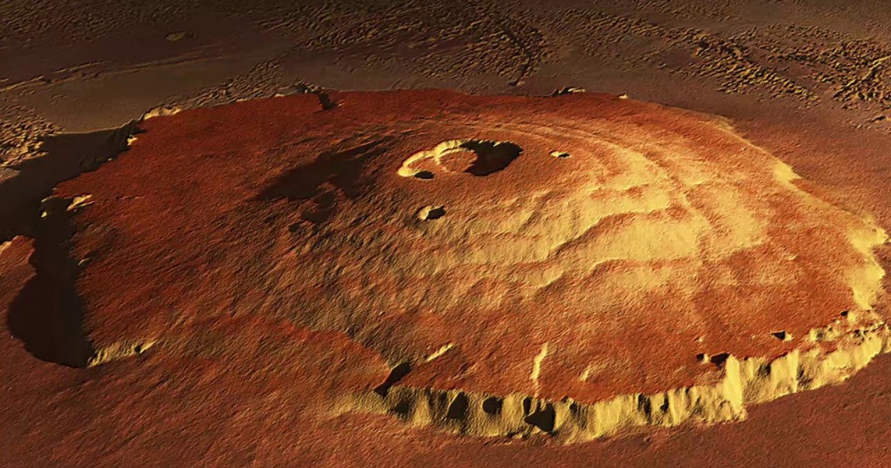 Почему на Марсе такие высокие горы?