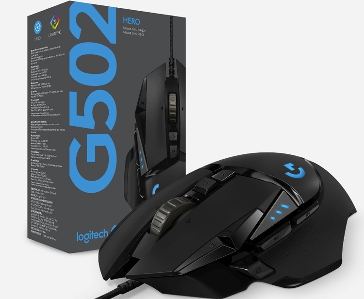 Игровая мышь Logitech G502 HERO получила сенсор на 16 000 DPI