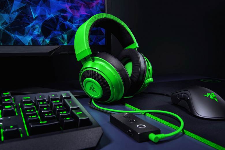 Гарнитура Razer Kraken Tournament Edition поддерживает технологию THX Spatial Audio