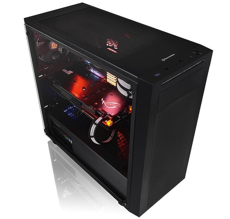 ПК-корпус Thermaltake Versa J22 Tempered Glass Edition предстал в двух версиях