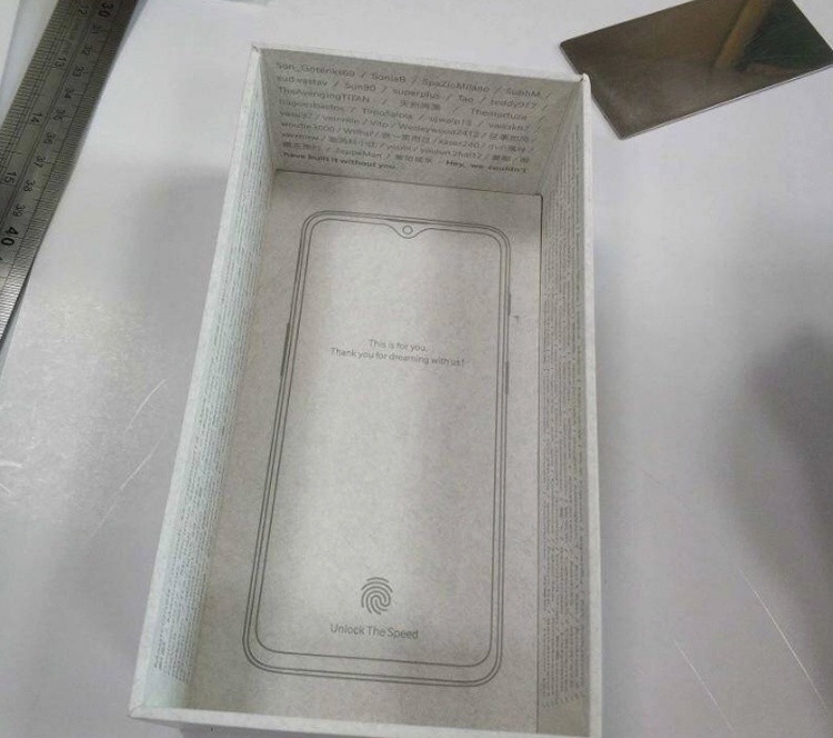 Упаковка раскрыла особенности смартфона OnePlus 6T