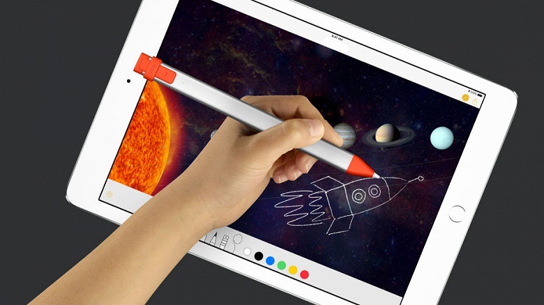 Стилус Logitech Crayon для планшетов Apple наконец-то добрался до прилавков, попутно сильно подорожав