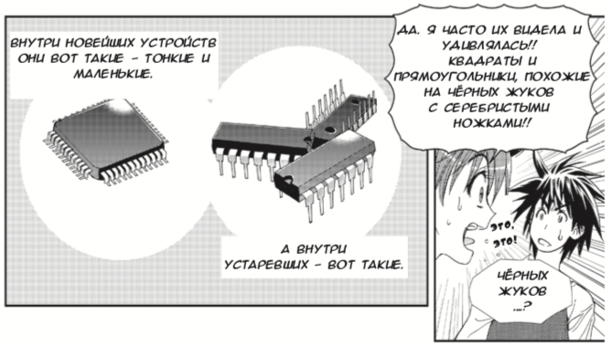 Японские феи показывают работу master-slave триггера в новой манге по цифровой электронике - 2 Японские феи показывают работу master-slave триггера в новой манге по цифровой электронике - 2