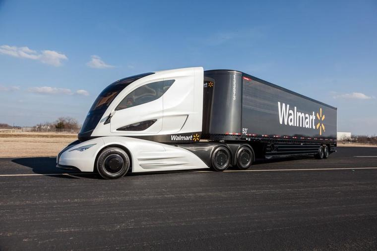 Walmart заказала еще 30 электрических грузовиков Tesla Semi 