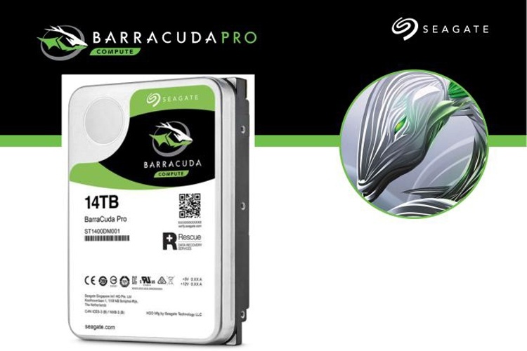 Жёсткий диск Seagate BarraCuda Pro на 14 Тбайт оценён в $580