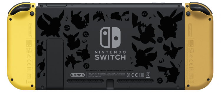 Nintendo представила набор Nintendo Switch в стилистике Pokemon: Let’s Go, Pikachu! и Let’s Go, Eevee!