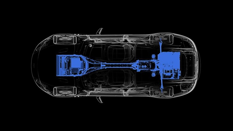Aston Martin показал тизер электрического суперкара Rapide E