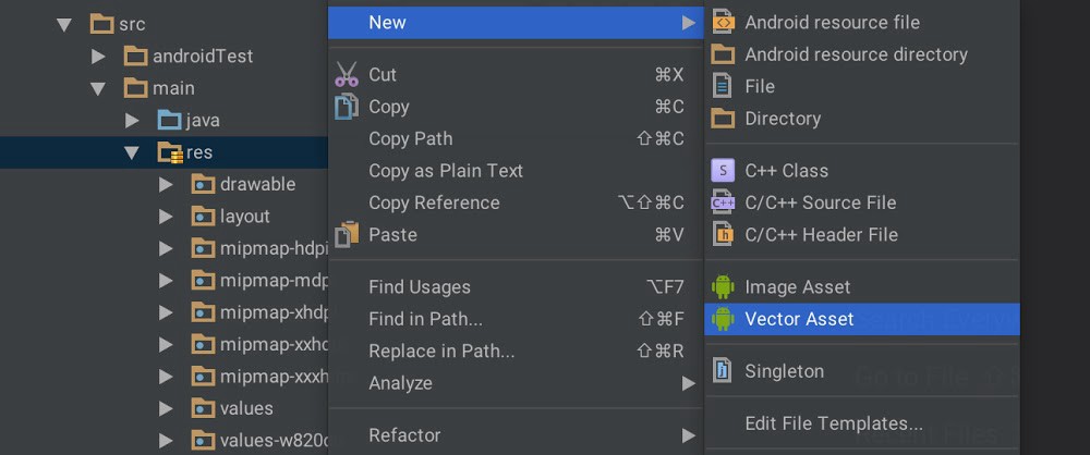 Android Studio Wizard