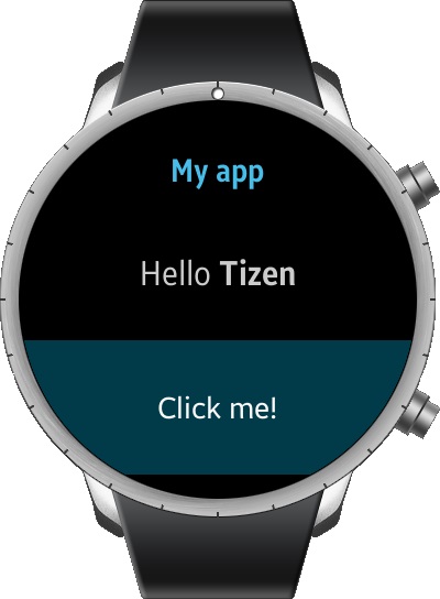 Пишем первое приложение для Samsung Smart Watch и OS Tizen - 9