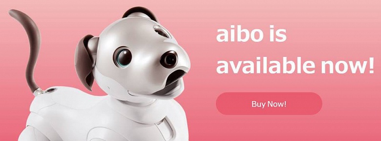 Новый робот-собака Sony Aibo вышел за пределы Японии