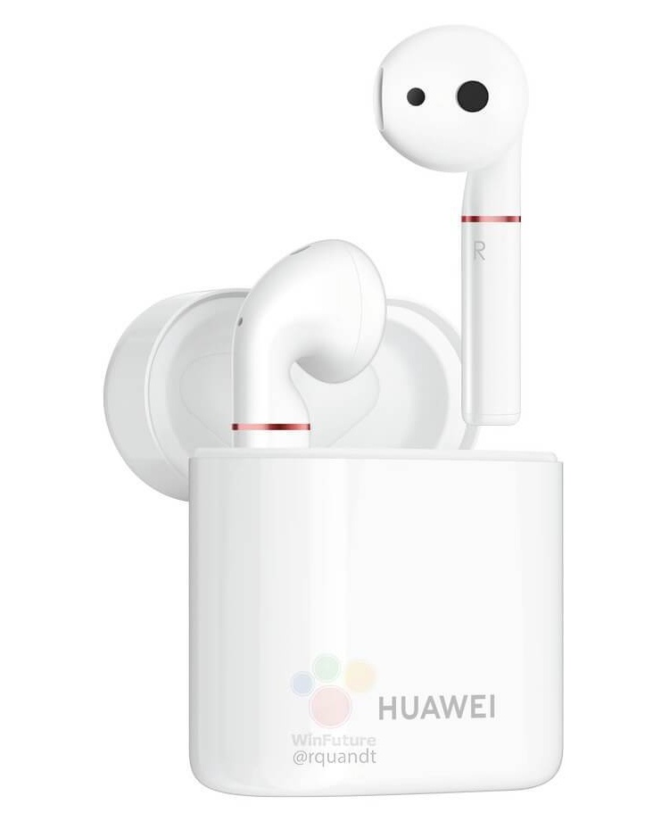 Huawei выпустит наушники в стиле Apple AirPods