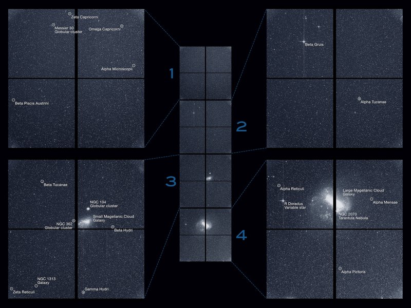 Телескоп TESS прислал первый научный снимок