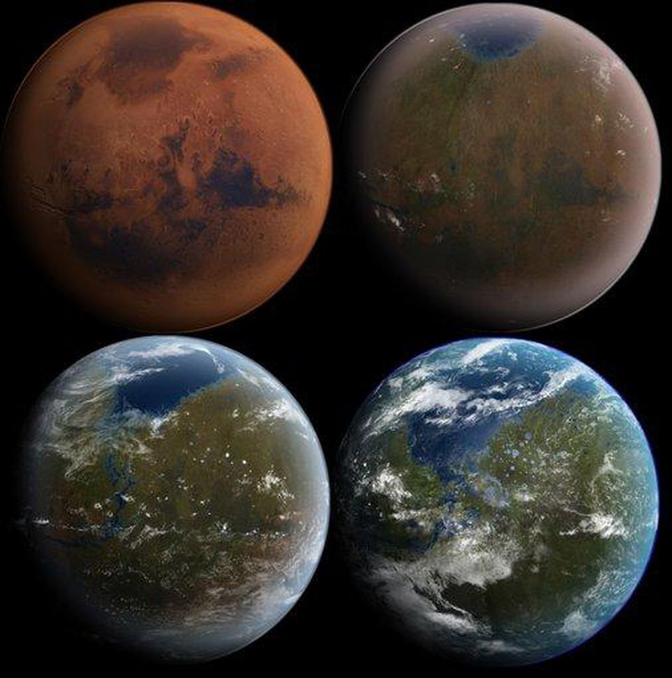 NASA знает как вновь сделать Марс зелёным - 1