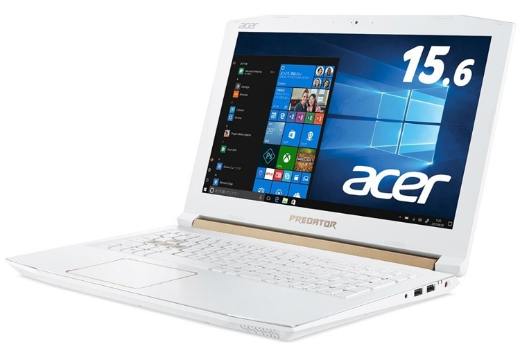 Acer Predator Helios 300 White Edition: игровой ноутбук в белоснежном корпусе