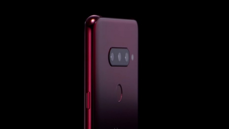 LG опубликовала видео смартфона V40 ThinQ с пятью камерами
