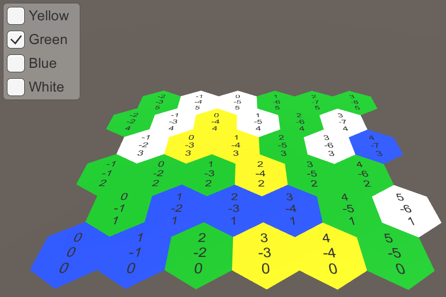 Карты из шестиугольников в Unity: части 1-3 - 45