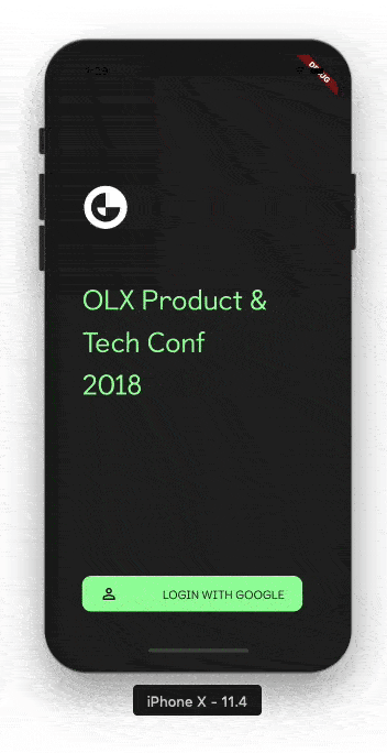 Быстрые прототипы на Flutter и Kotlin-Native - 6 Приложение на iOS
