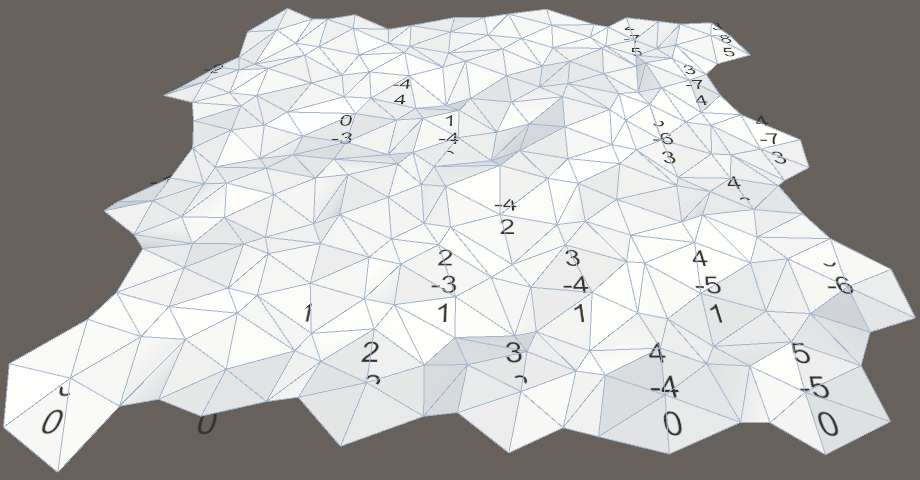 Карты из шестиугольников в Unity: неровности, реки и дороги - 13