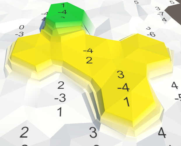 Карты из шестиугольников в Unity: неровности, реки и дороги - 14
