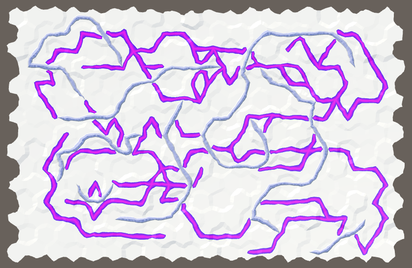 Карты из шестиугольников в Unity: неровности, реки и дороги - 156