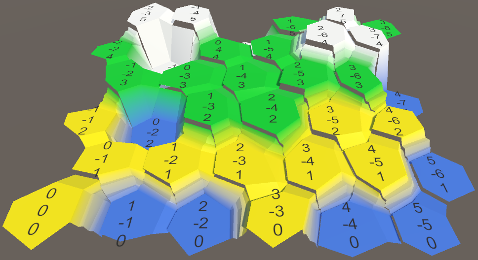Карты из шестиугольников в Unity: неровности, реки и дороги - 17