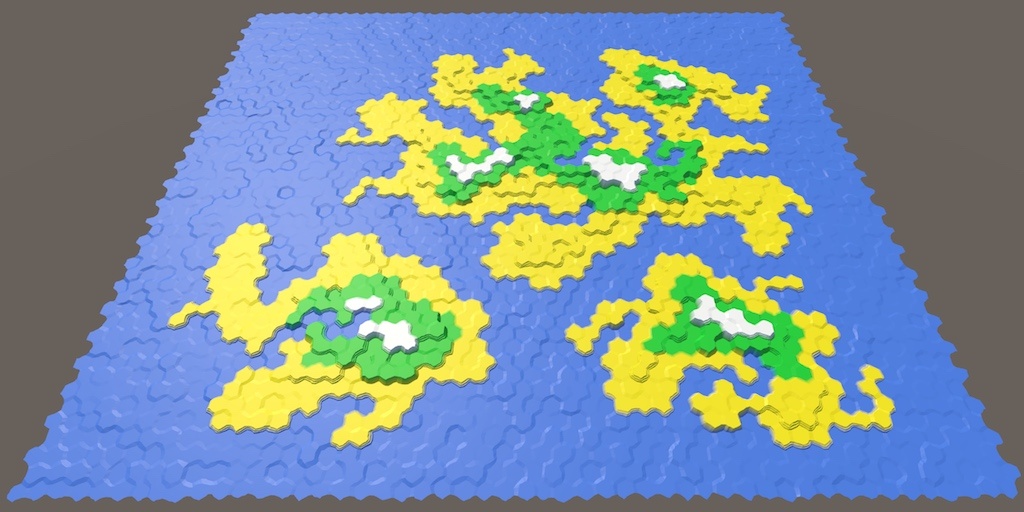 Карты из шестиугольников в Unity: неровности, реки и дороги - 35