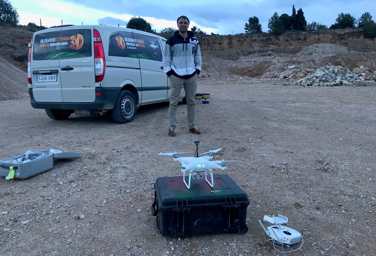 Применение перепиленных гражданских дронов для профессиональной геодезической аэрофотосъёмки местности - 1