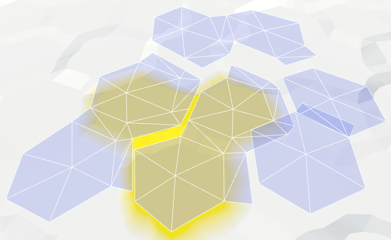 Карты из шестиугольников в Unity: вода, объекты рельефа и крепостные стены - 10