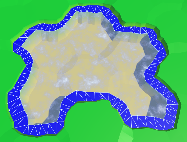 Карты из шестиугольников в Unity: вода, объекты рельефа и крепостные стены - 19