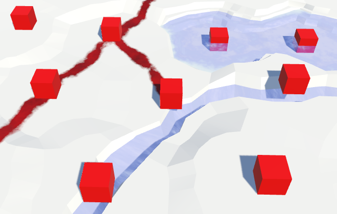 Карты из шестиугольников в Unity: вода, объекты рельефа и крепостные стены - 63