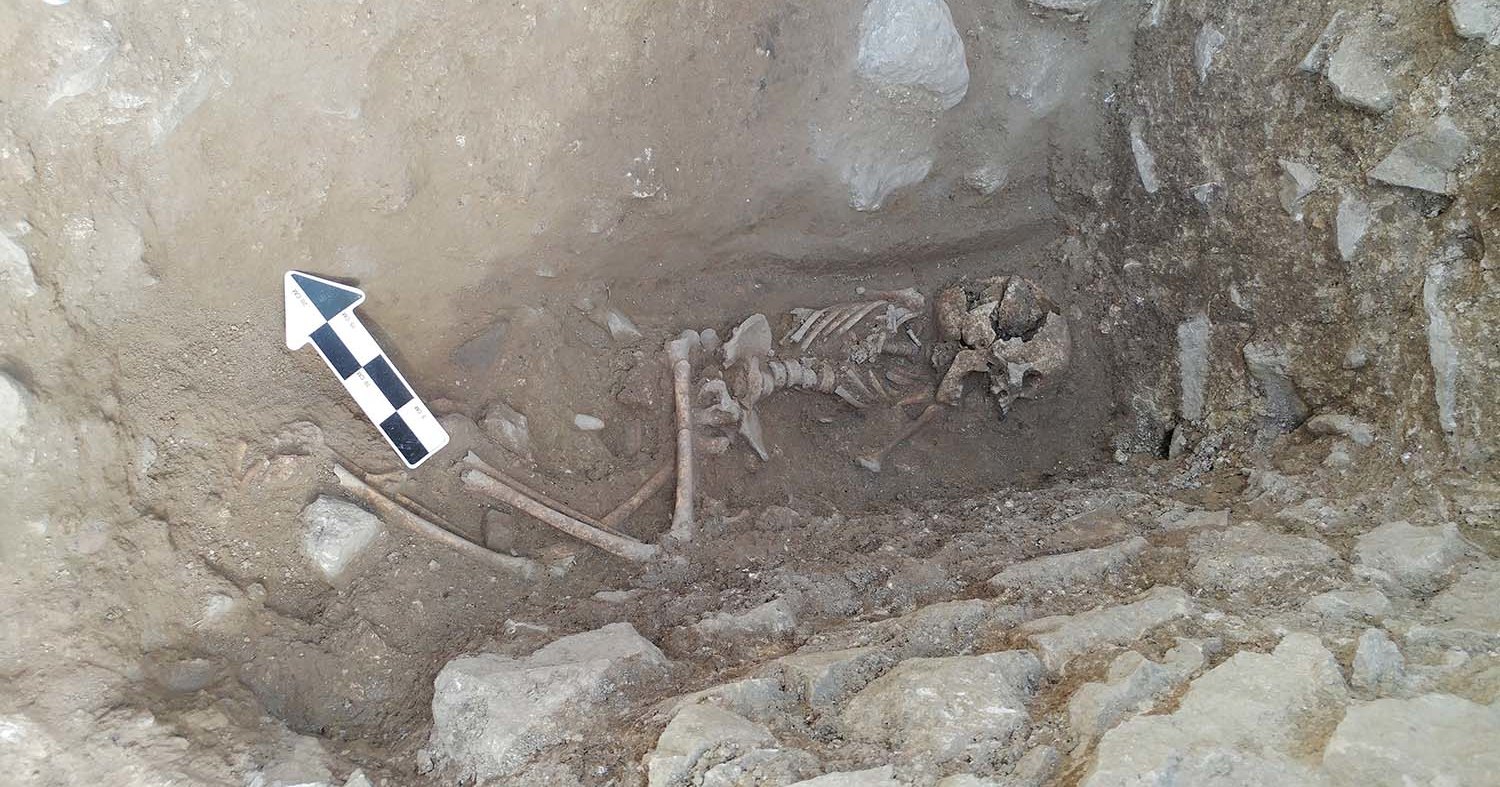 В Италии найдена могила заколдованного ребенка