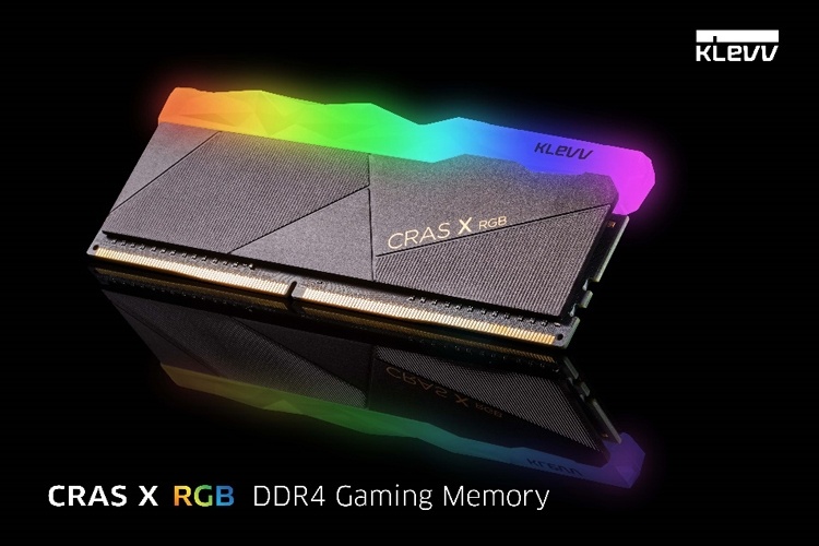 KLEVV Cras X RGB и Bolt X: память DDR4 для игровых компьютеров