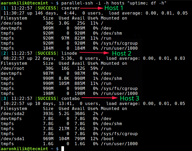 4 инструмента для одновременного выполнения команд на нескольких Linux-серверах - 2