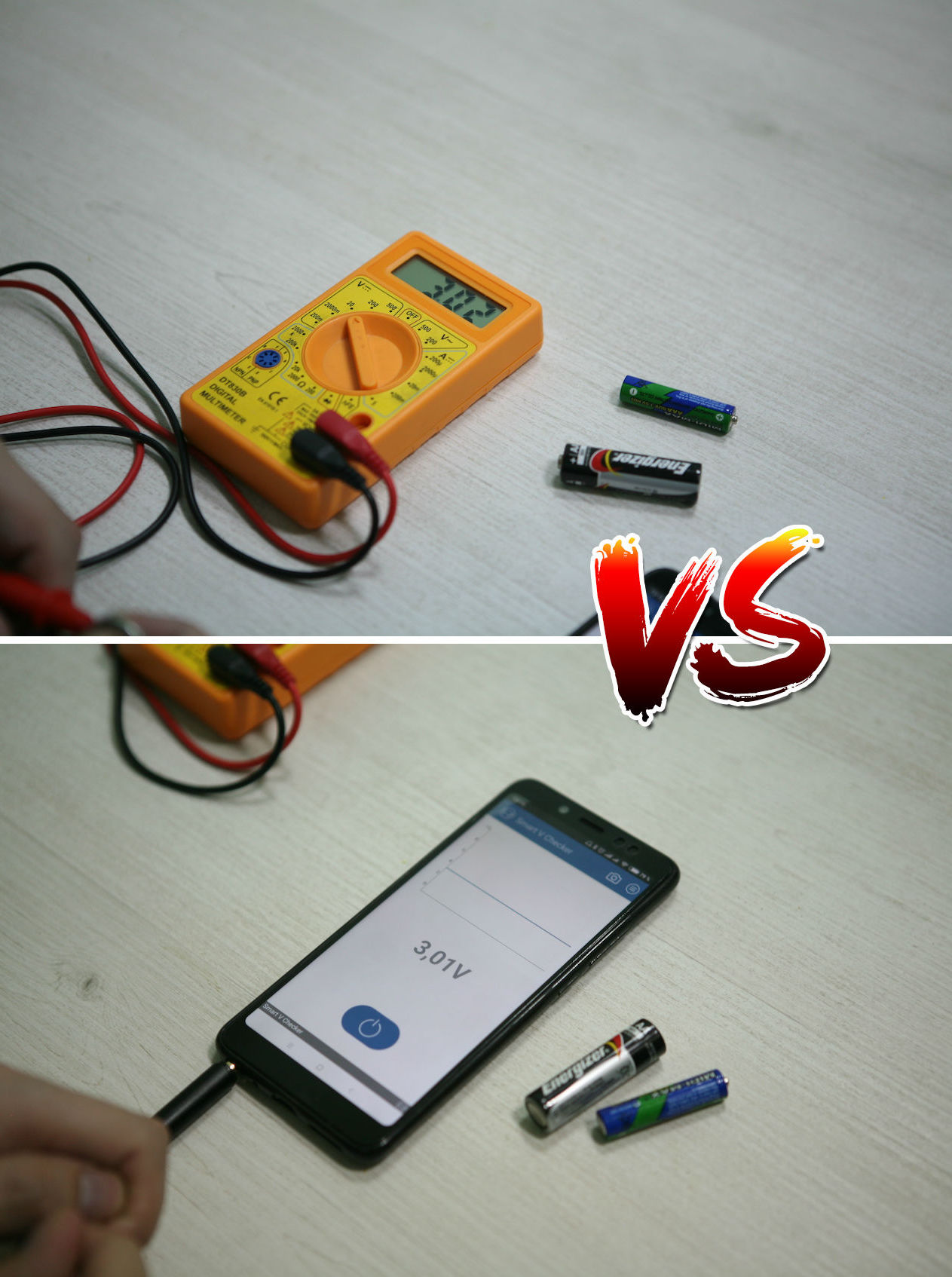 Вольтметр для батареек: карманный гаджет для смартфона с «крокодильчиками» - 5