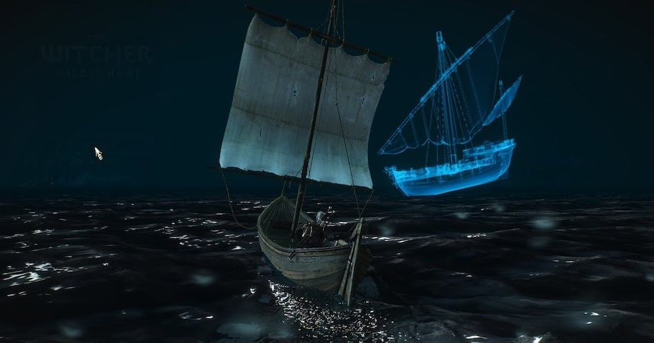 В «Ведьмаке 3: Дикая Охота» есть спрятанный корабль-призрак