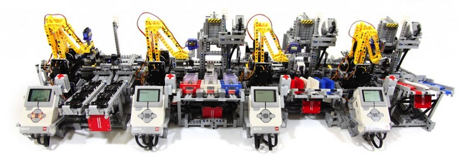 Разрабатываем беспилотный транспорт в средней школе с LEGO EV3 - 1