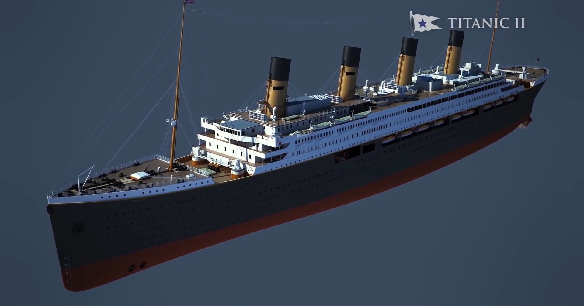 Новый «Титаник» спустят на воду в 2022 году