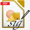 Электронная подпись ГОСТ Р 34.10 документов формата PDF в офисном пакете LibreOffice - 1