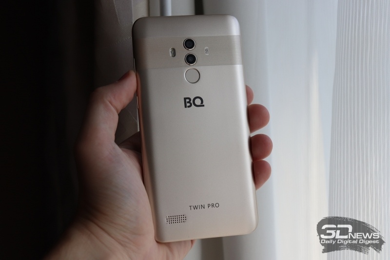 Новая статья: Обзор смартфона BQ Twin Pro: двойной классический
