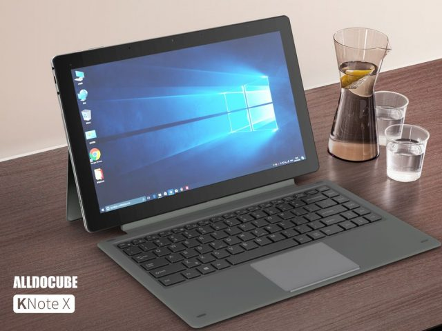 Windows-планшет Alldocube KNote X получил 8 ГБ ОЗУ и клавиатуру с подсветкой