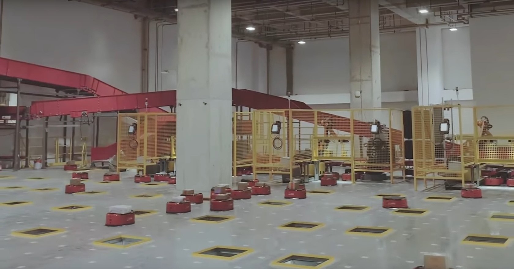 Здесь нет людей: первый полностью роботизированный склад