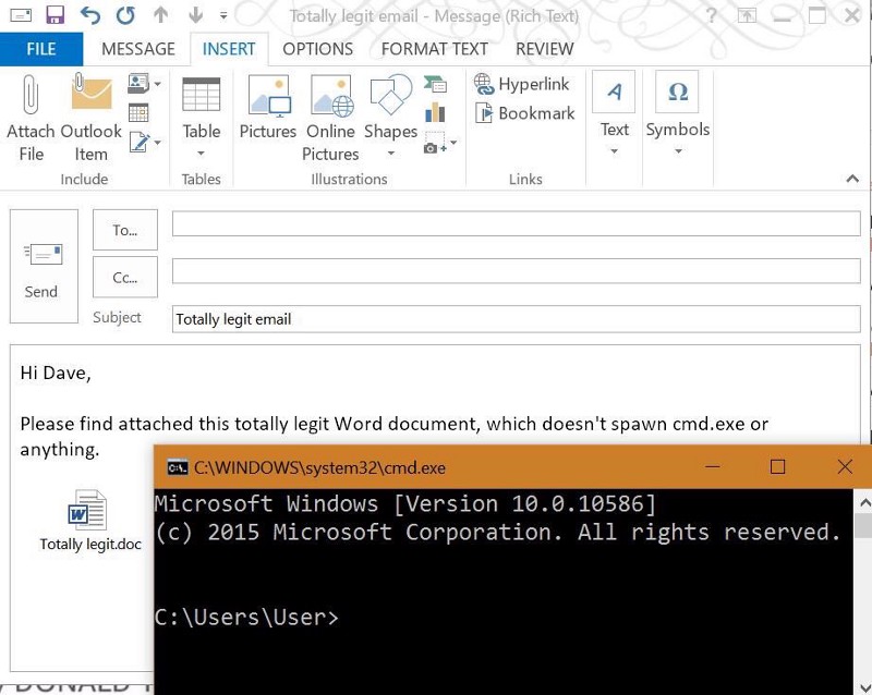 Безопасность Microsoft Office: встраиваемые объекты - 11