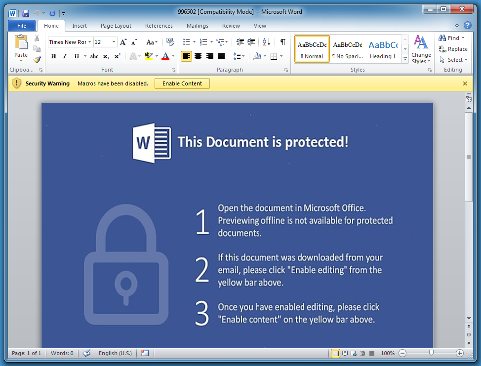Безопасность Microsoft Office: встраиваемые объекты - 12