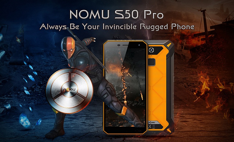 Неубиваемый смартфон Nomu S50 Pro отлично чувствует себя и в -20 °С, и в +55 °С